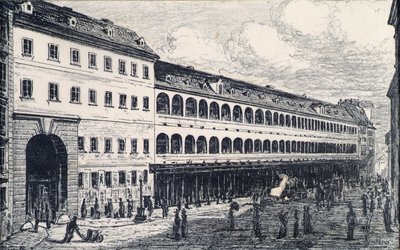 Salzgries baracker i Wien av Emil Hütter