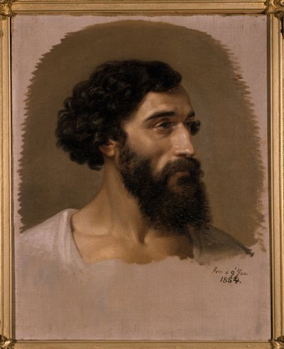 Chef för en romare, 1854 av Emil Jacobs