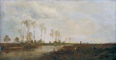 På Thaya nära Lundenburg I av Emil Jakob Schindler