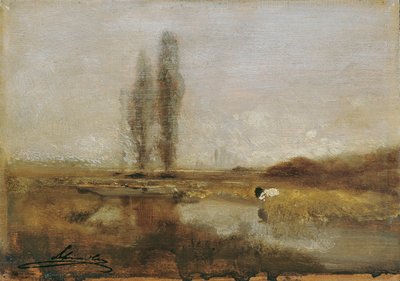 Myrmark nära Lundenburg av Emil Jakob Schindler