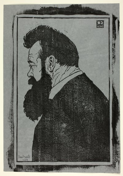F. Hodler av Emil Orlik