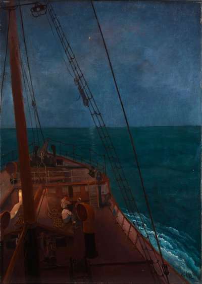 Nattkryssning i Medelhavet av Emil Orlik