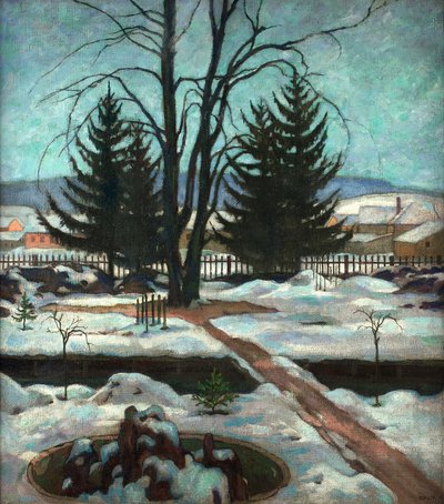 Vinter av Emil Orlik