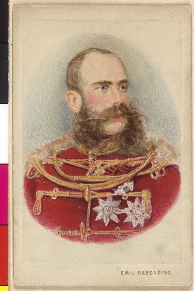 Kejsare av Österrike Franz Joseph I av Emil Rabending