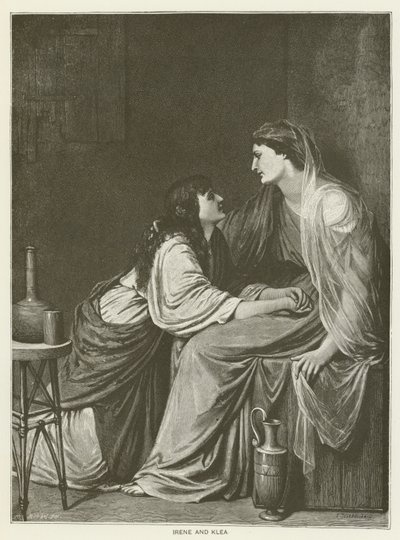 Irene och Klea av Emil Teschendorff