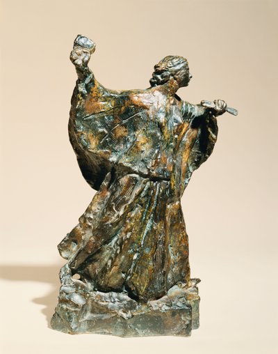 Skulptör på jobbet; Kvinnlig skulptör i arbete, 1906 av Emile Antoine Bourdelle