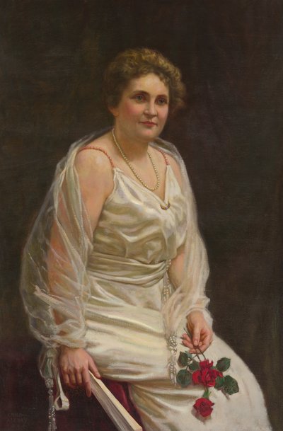 Edith Bolling Galt Wilson, 1924. av Emile Alexay