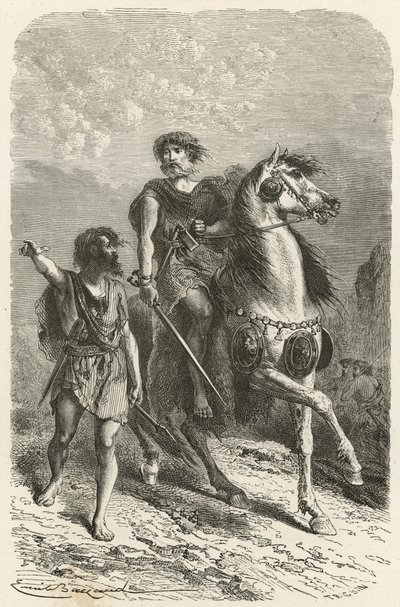 Krigare i bronsåldern av Emile Antoine Bayard