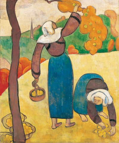 Bretonska bönder, ca 1889 av Emile Bernard