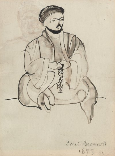 Koptisk präst, 1893 av Emile Bernard