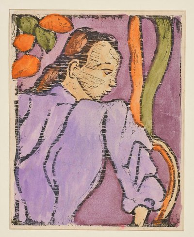 I en trädgård [uppgift a] av Emile Bernard