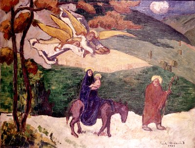 Flyg till Egypten av Emile Bernard
