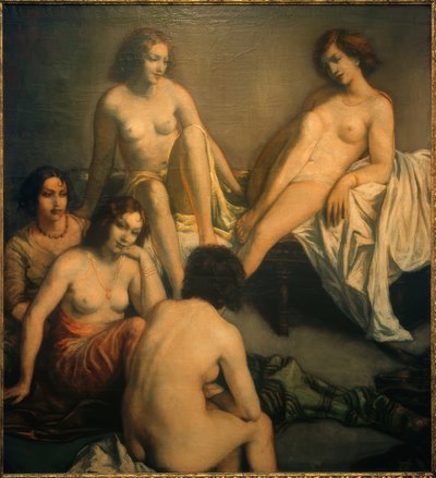 På bordellen av Emile Bernard