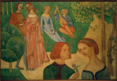 I en gammal park av Emile Bernard