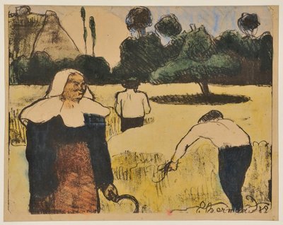 Skördemannen av Emile Bernard