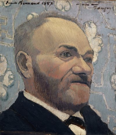 Porträtt av fader Tanguy, 1887 av Emile Bernard