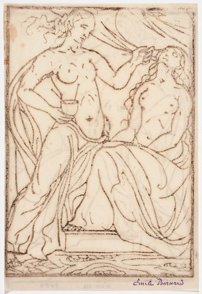 Utan titel av Emile Bernard