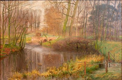 Ooidonks trädgård av Emile Claus