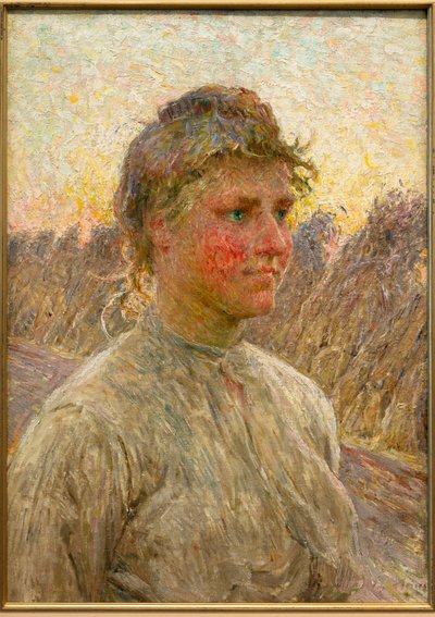 Unga bondefru av Emile Claus