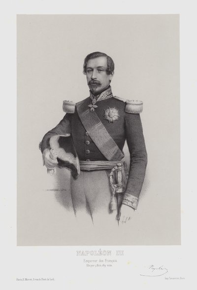 Napoleon III, Frankrikes kejsare av Emile Desmaisons
