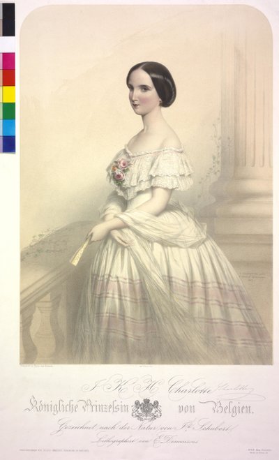 Kunglig prinsessa av Belgien I K. H. Charlotte av Emile Desmaisons