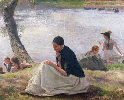 Souvenir, 1891 av Emile Friant