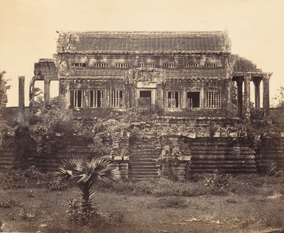 Stora pagoden - North Edicule, 1866. av Emile Gsell