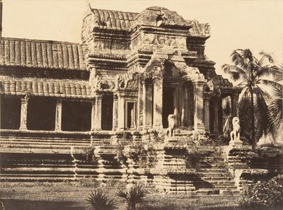 Entréportik till Grand Gallery of the Pagoda, 1866. av Emile Gsell