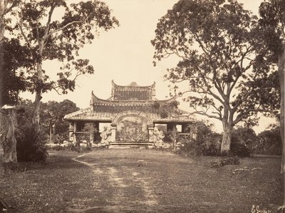 Biskopen av Adrans grav, 1866. av Emile Gsell