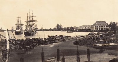 Syn på etableringen av de kejserliga meddelandena, 1866. av Emile Gsell