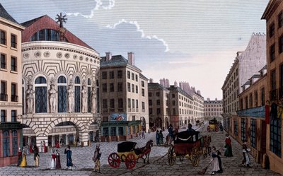 Louis Philippe lämnar Kungliga slottet den 31 juli av Emile Jean Horace Vernet