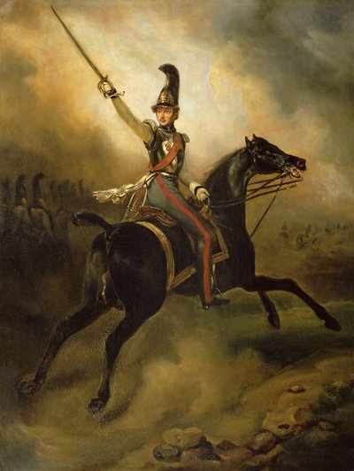 Porträtt av Friedrich Heinrich (1584-1647) 1830 av Emile Jean Horace Vernet