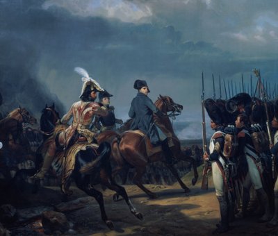 Slaget vid Iena, 14 oktober 1806 (för detaljer se 70309) av Emile Jean Horace Vernet