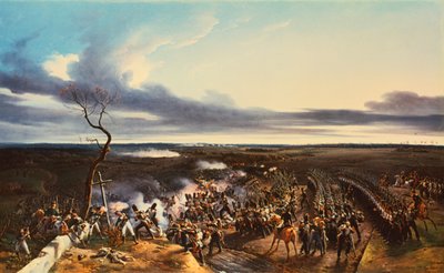 Slaget vid Montmirail, 11 februari 1814, 1822. av Emile Jean Horace Vernet