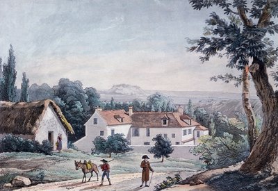 "Eremitaget" på Montmorency av Emile Jean Horace Vernet