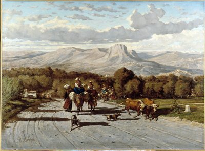 Rutten från Nice till Antibes av Emile Loubon