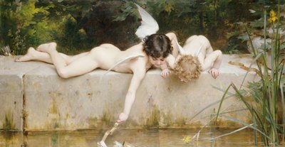 Räddningen, 1894 av Emile Munier