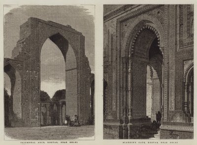 Utsikter i Indien av Emile Theodore Therond