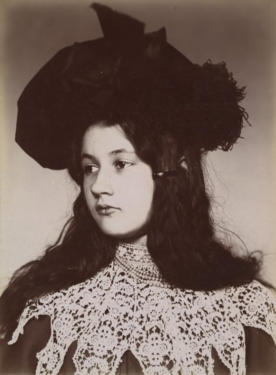 Denise Zola, ca. 1900. av Emile Zola