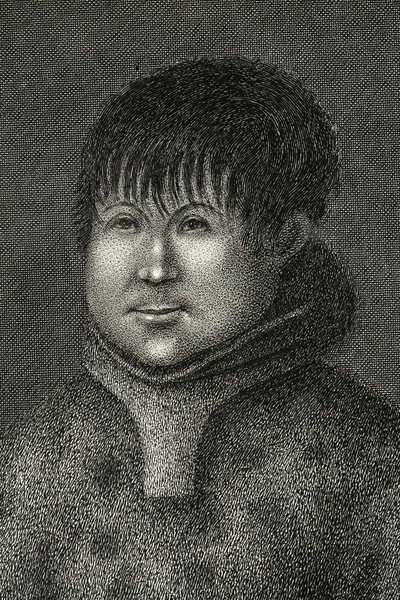 John Sakeouse, infödd i Jacob Sound, Grönland, den första Esquimaux som man vet hade varit i detta land, 1816 av Emilia Anderson