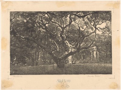 Skog i bergen av Emilius Wilhelmus Dehé (signed by artist)