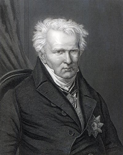 Alexander von Humboldt, graverad av C. Cook av Emma Gaggiotti Richards