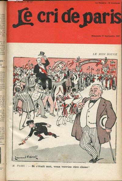 Omslag till "" Le Cri de Paris"" av Emmanuel Barcet