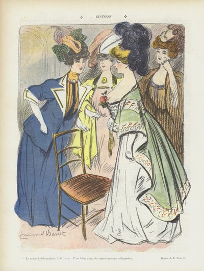 Illustration för Le Rire av Emmanuel Barcet