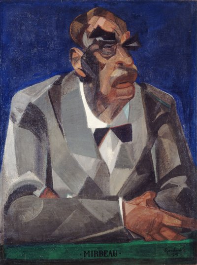 Octave Mirbeau 1848-1917, 1919. av Emmanuel Gondouin