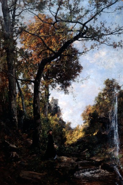 Höstvandringen, 1869. av Emmanuel Lansyer