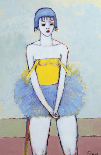 Spangled Tutu (olja ombord) av Endre Roder