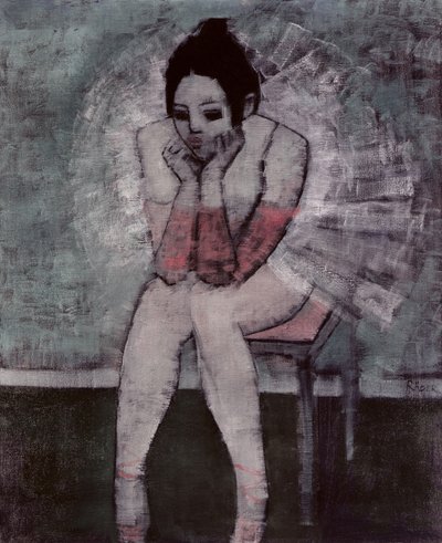 Tutu (olja på duk) av Endre Roder