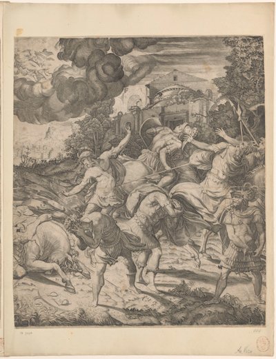 Omvandling av Paul (höger ark) av Enea Vico