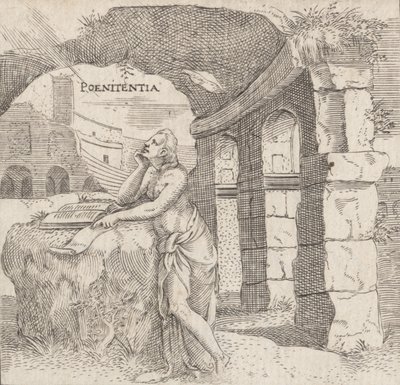 Ånger Ånger, ca. 1545-50. av Enea Vico